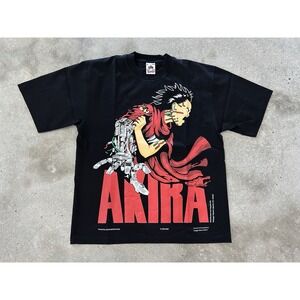 Akira Tetsuo Bionic Arm AOP Kontra Vintage Vitamin Rare Size XL T Shirt Black